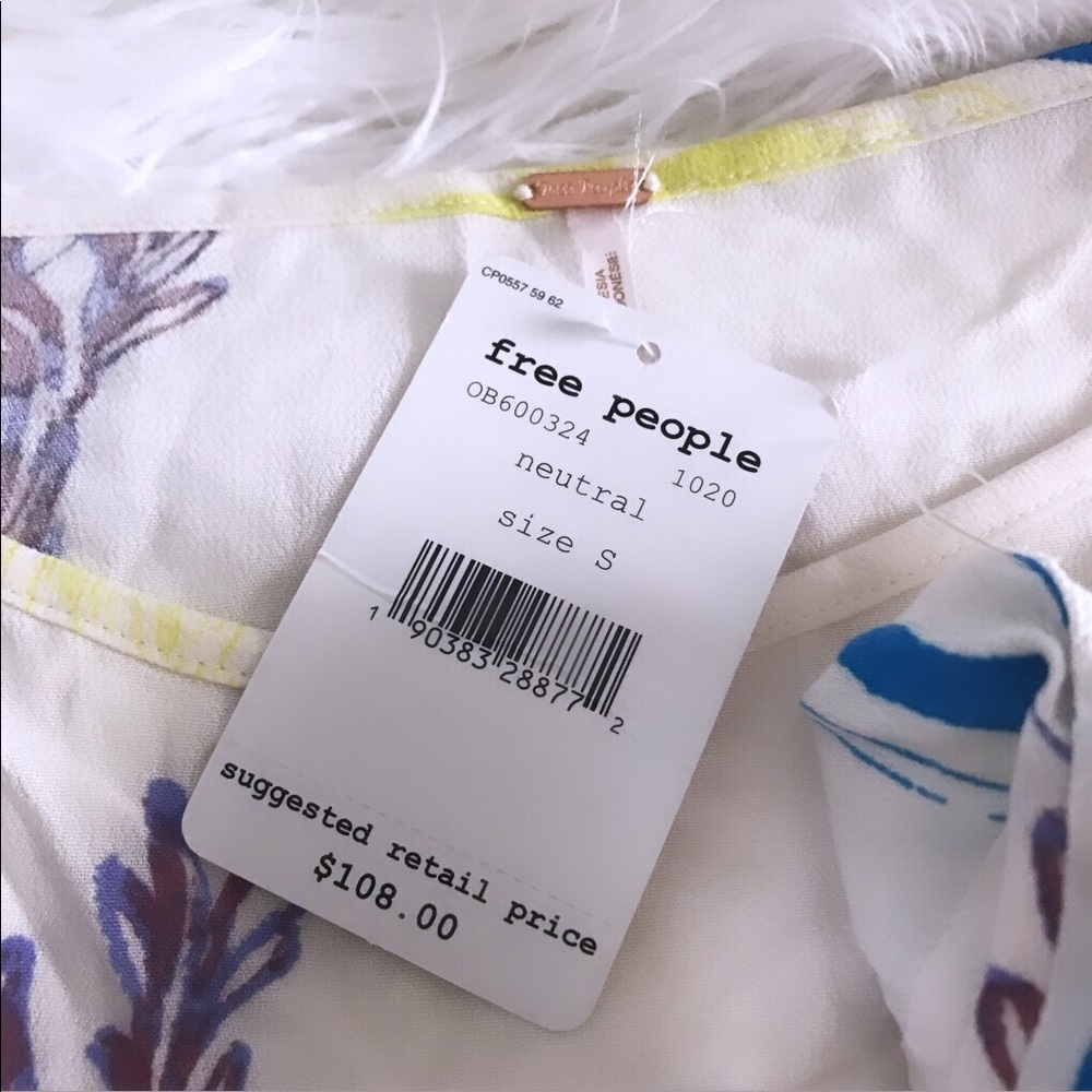 Free People NWT women clear skies shift dress.“ S” - Picture 4 of 8